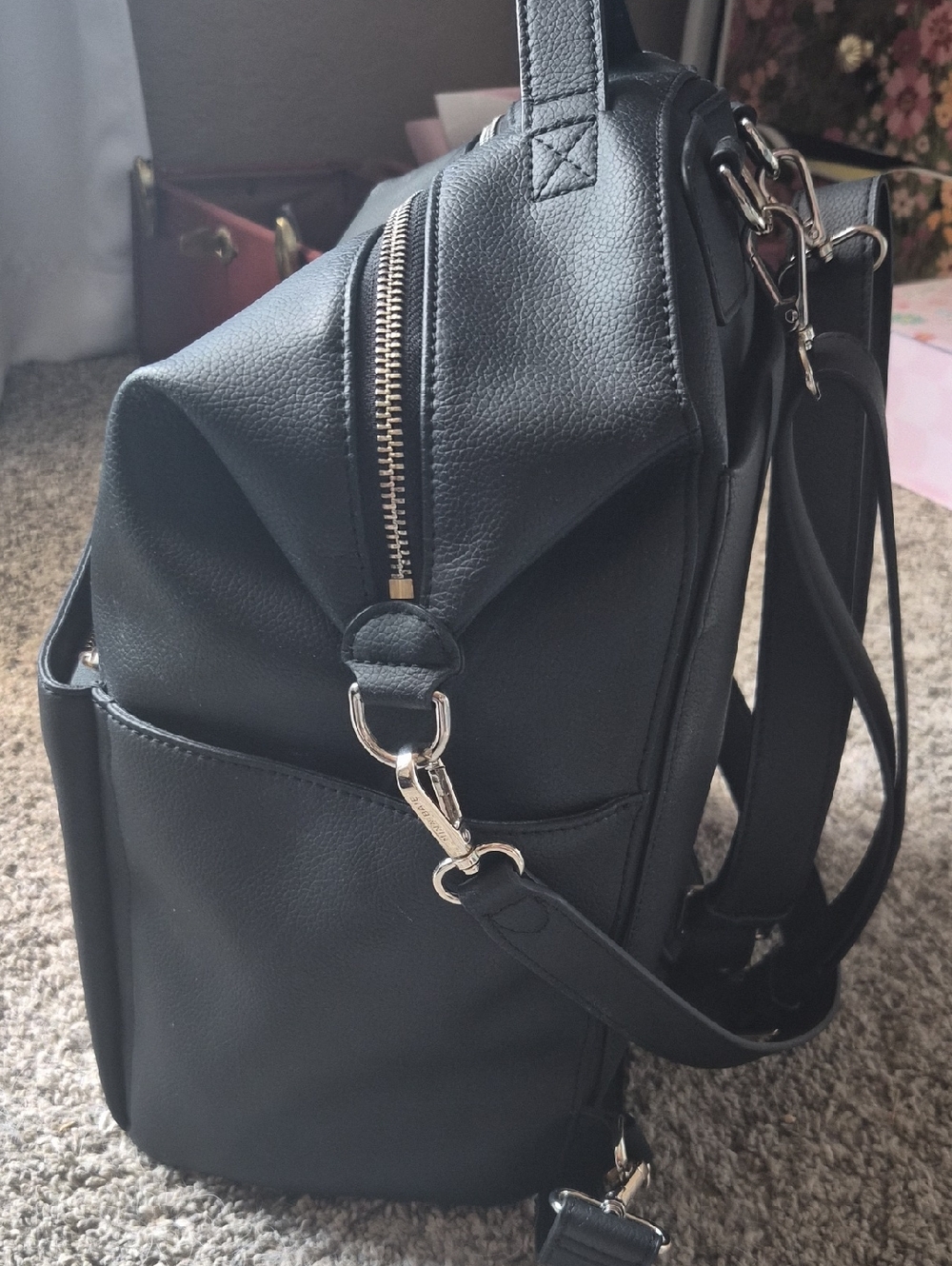 Mina Baie Black Vegan Midi Stevie - Picture 2 of 5